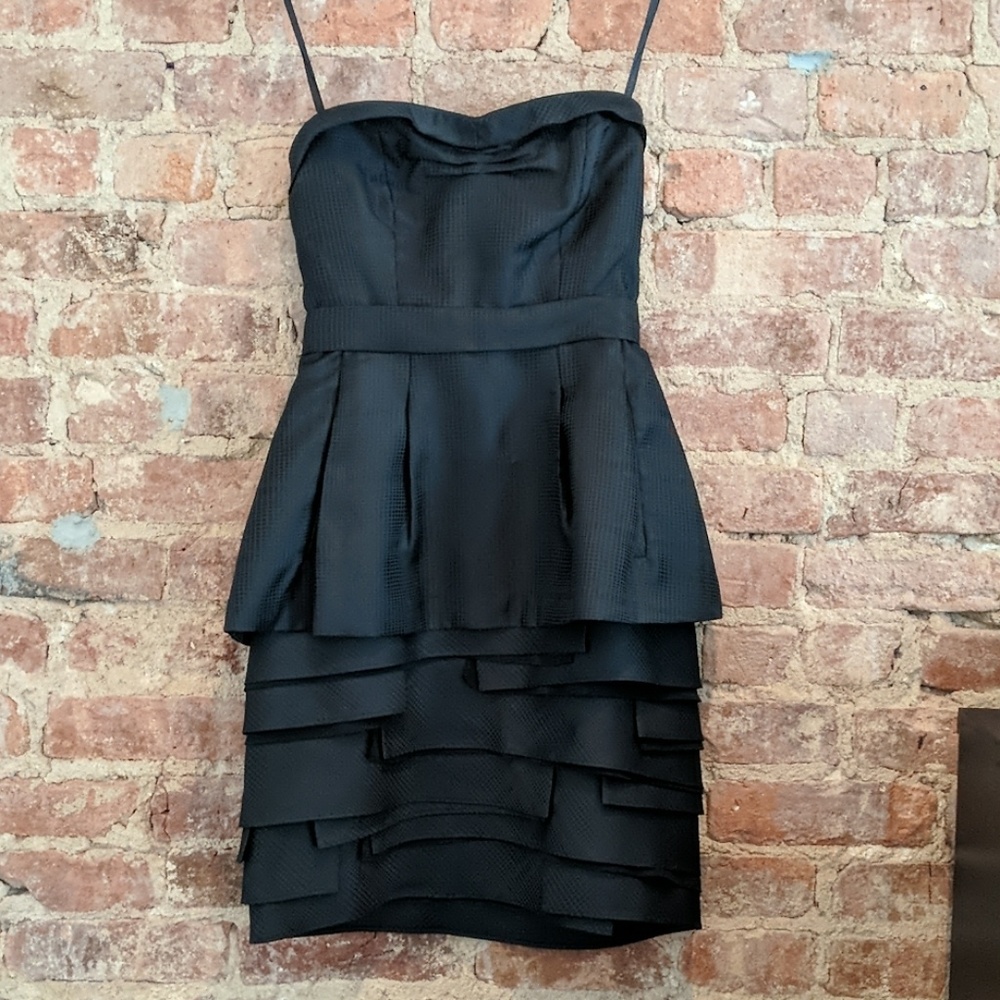 Black cocktail dress